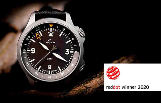 Red Dot Award – Laco GMT Fliegeruhr