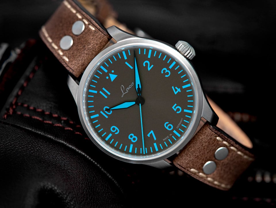 Superluminova C1 Blue Line – Laco Fliegeruhren