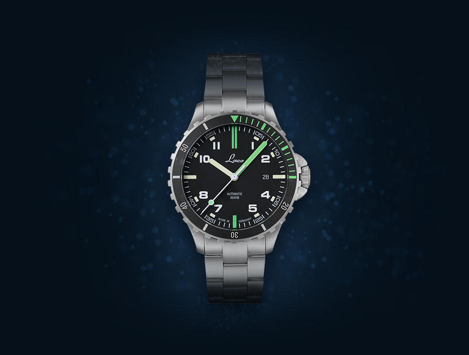 Einsatz- und Sportuhren von Laco: Amazonas MB