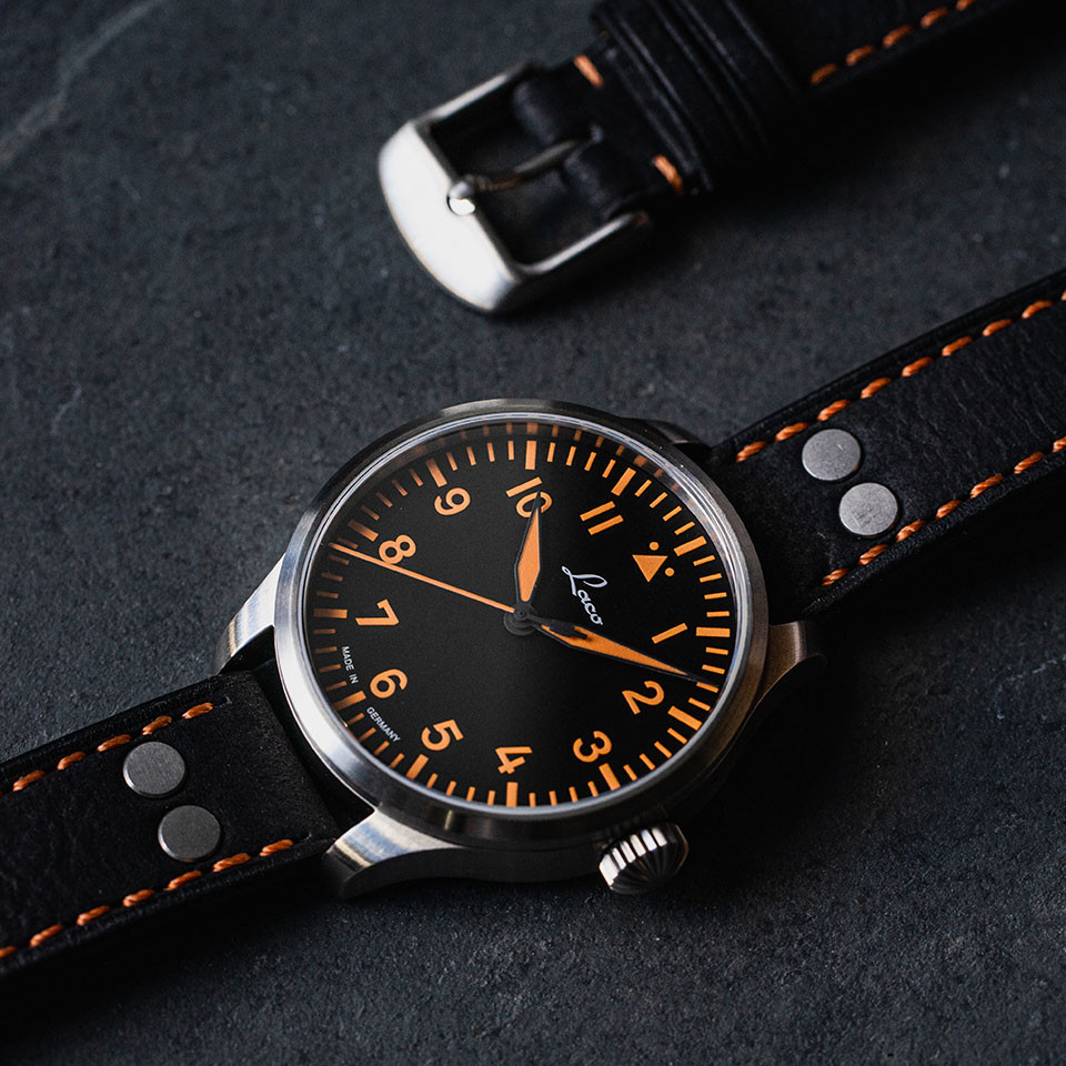 Laco Fliegeruhren Palermo Neapel Parallax