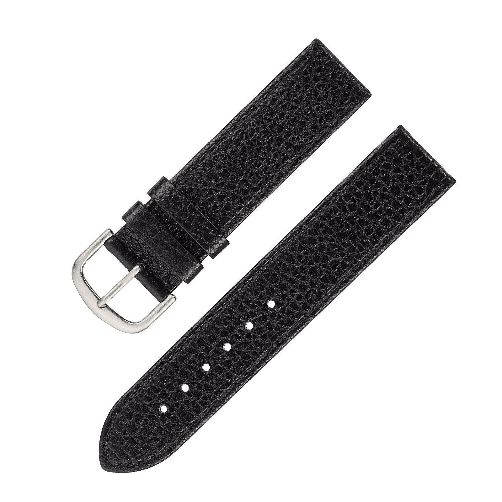 Leather strap Classic black