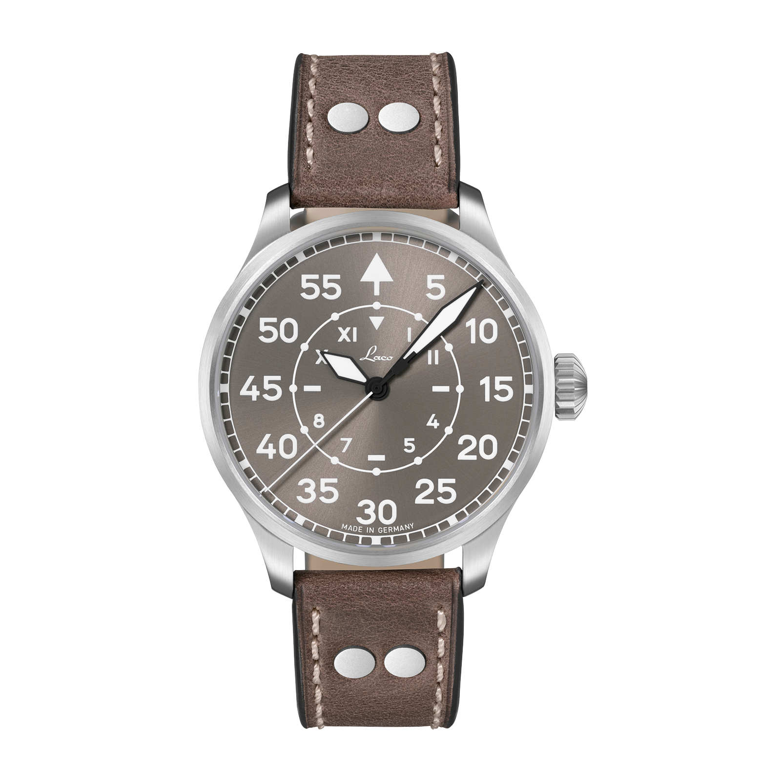 Pilot Watches BASIC by Laco Watches | Model Aachen 42 Taupe California Pilot Watches BASIC by Laco Watches | Model Aachen 42 Taupe California