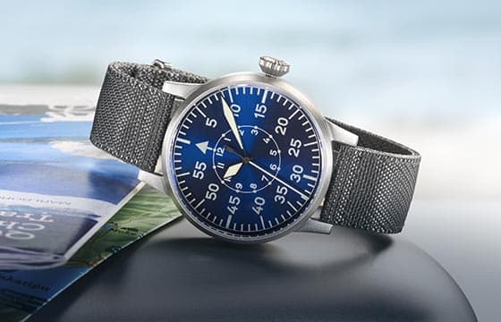 Hours in stunning blue