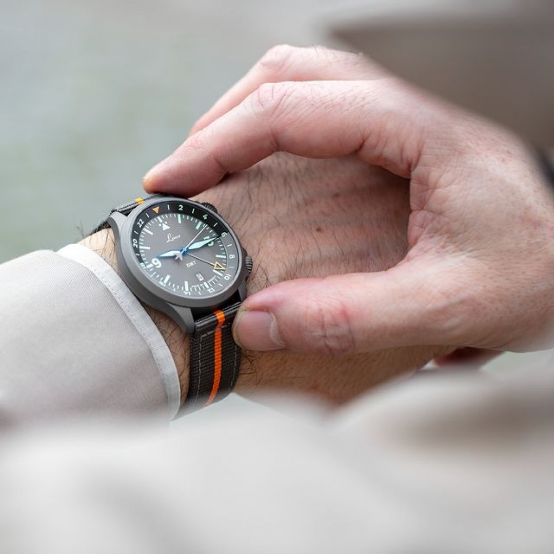 PILOT WATCHES SPECIAL MODELS - Model FRANKFURT GMT GRAU

This watch has a striking stainless steel case with an instrument look has a dark, sandblasted finish, inspired by the original Laco pilot watches, and is equipped with additional magnetic field protection. The caliber Laco 330, a mechanical movement with automatic winding mechanism is a guarantee for precision.

#laco1925 #mylacotime #gmt #lacowatch #laco #madeingermany #germanmade #ootd #wristshot #dailywatch #watchgeek #specialmodel#timepiece #watchlover #uhren#watches #watchfam #special#watchcollection #potd #lookbook #watchesoftheday #pilotlife #aviatorwatch #specialized