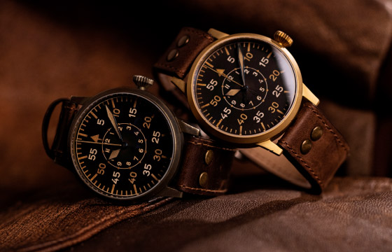 Pilot watches made of bronze –The eternal fascination of Patina