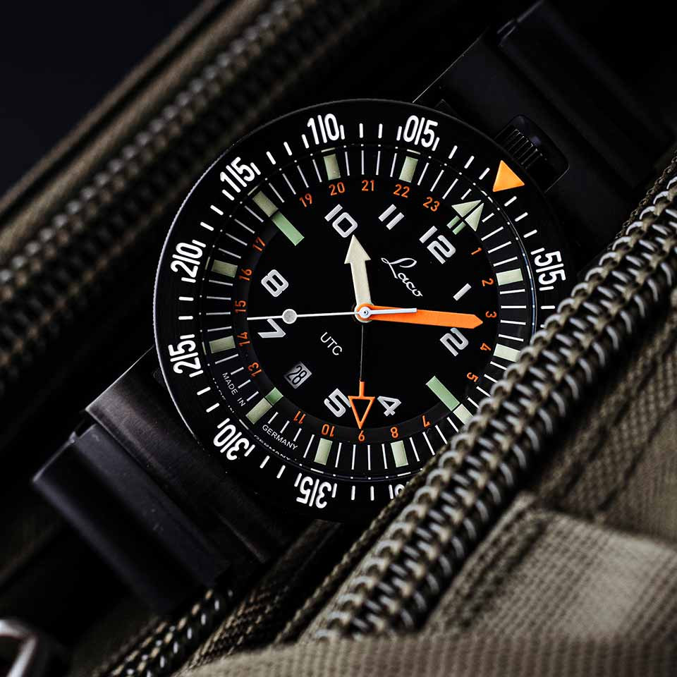 Laco Einsatzuhr Atacama Quarz UTC