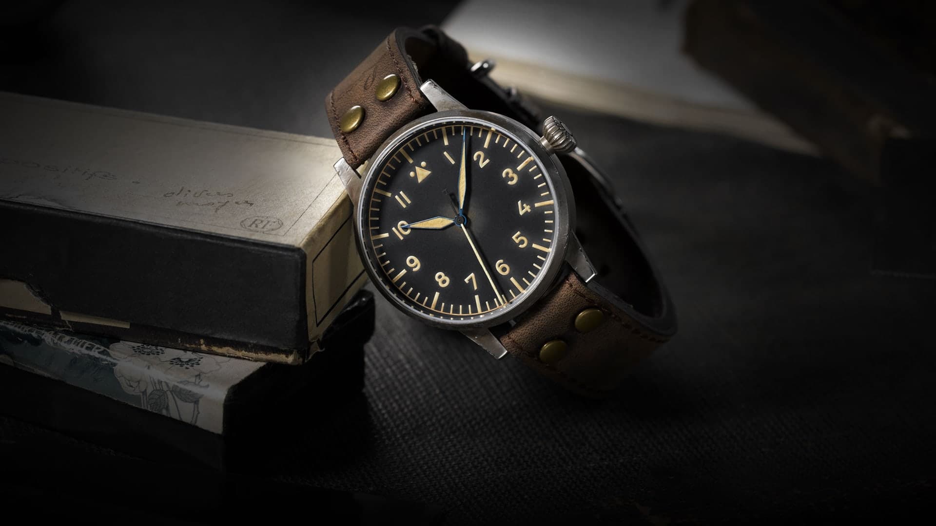 Laco Orologio da aviatore base Augsburg 39 ade in Gerany – 39 Laco Orologio da aviatore base Augsburg 39 ade in Gerany – 39