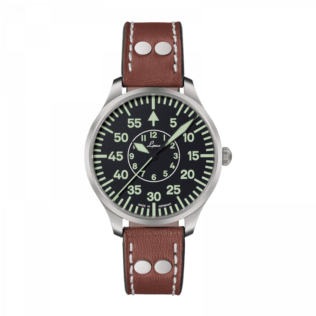 Pilot Watches BASIC by Laco Watches | Model Aachen 42 Taupe California Pilot Watches BASIC by Laco Watches | Model Aachen 42 Taupe California