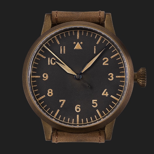 Laco fliegeruhren bronze