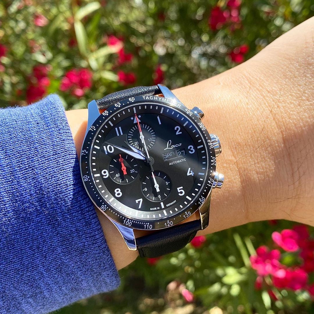 Summer with the Made in Germany@laco1925 Hockenheim Chrono. #lacowatches #lacochronograph #laco1925 #laco1925watches #lamicrolux #microluxchicago #pilotchronograph #germanwatch #germanwatchesforum #watchesofinstagram #watchoftheday #watchcommunity #germany