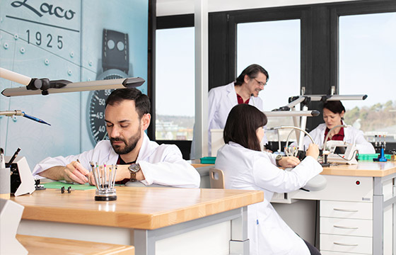 NOW NEW:
Laco Factory tours in Pforzheim