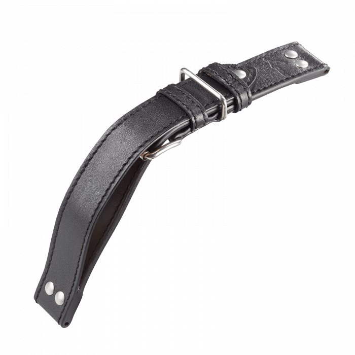 Pilot leather strap black