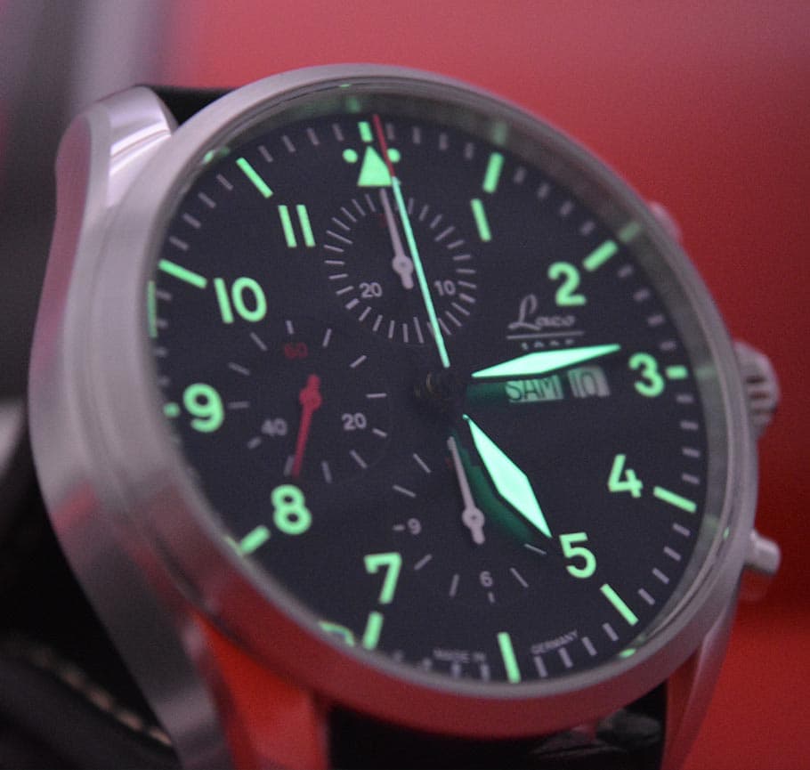 Laco Marineuhr Superluminova