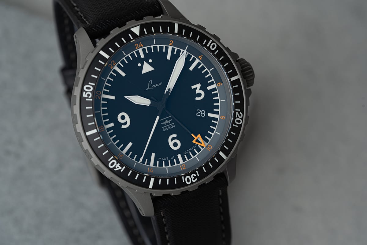 DIN 8330 watches by Laco Watches | Model Hamburg GMT DIN 8330