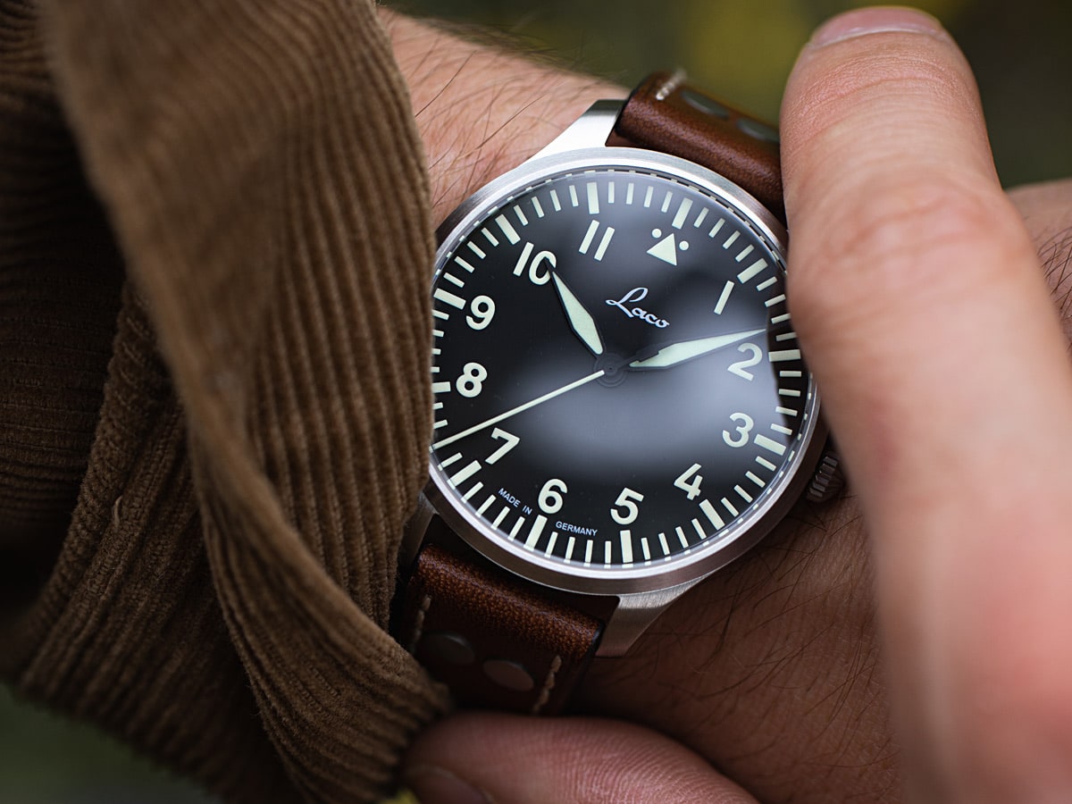 超美品】Laco PILOT Genf.2.D パイロットウォッチ