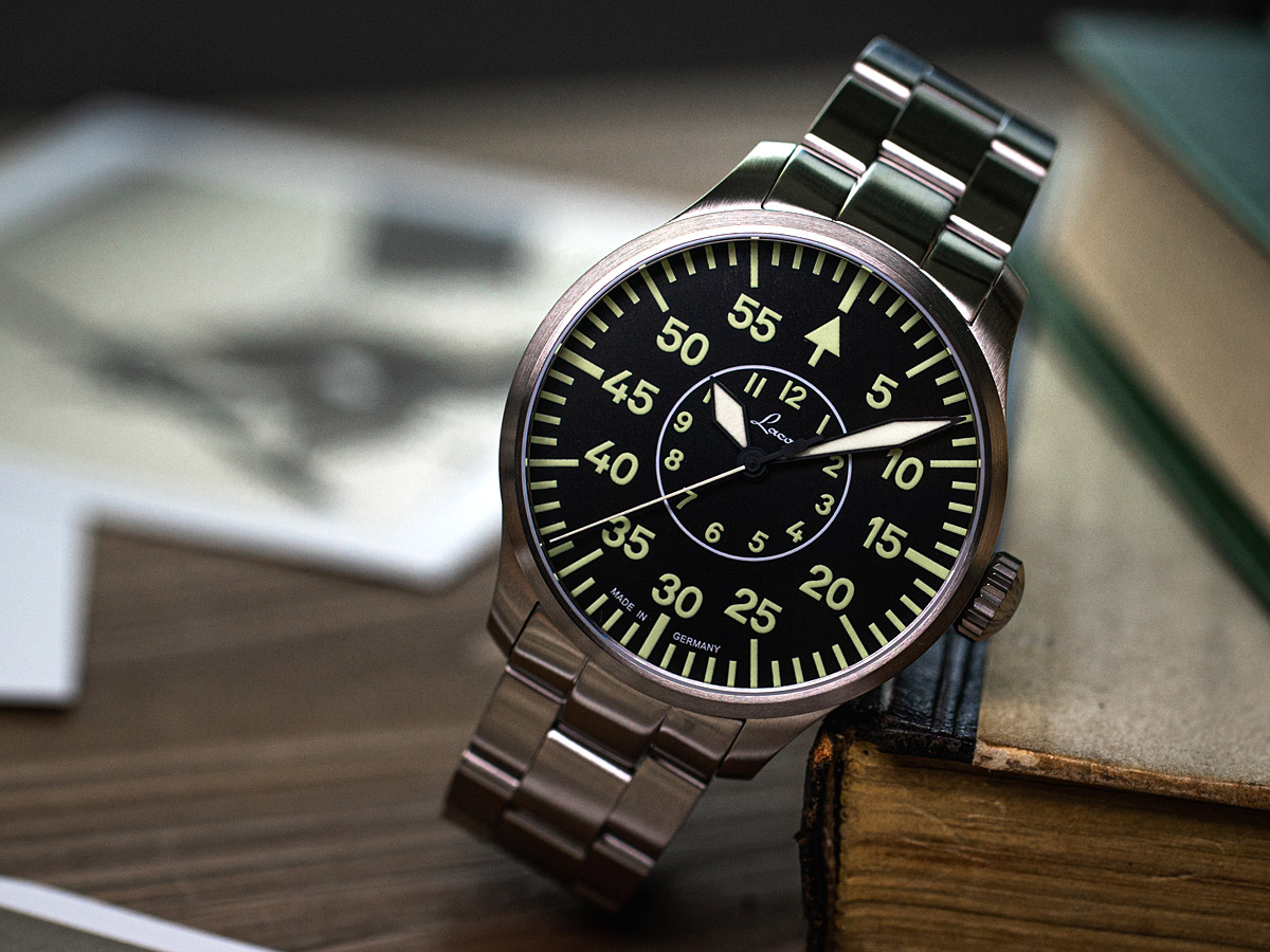Pilot Watches BASIC by Laco Watches | Model Aachen 42 MB
