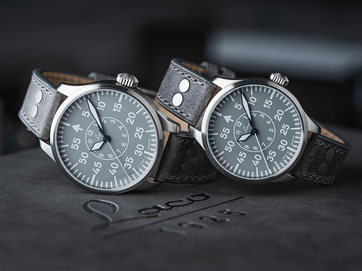 Pilot Watches BASIC by Laco Watches | Model Aachen Grau 42