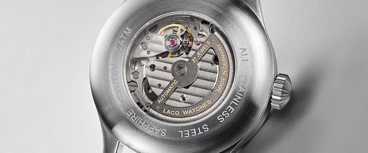 Automatic watches by Laco watches | model Black Automatic 42 Automatic watches by Laco watches | model Black Automatic 42