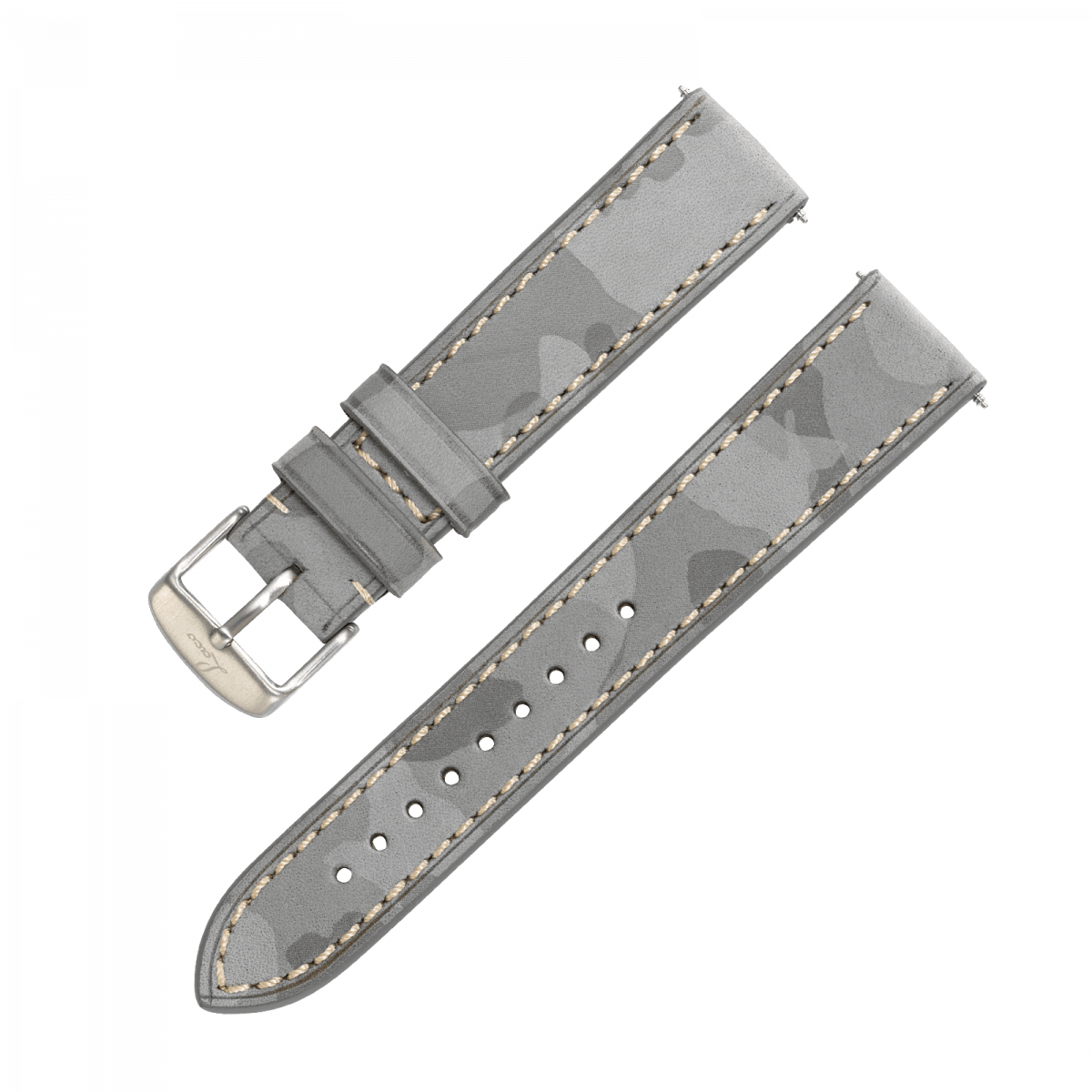 Watch Straps Leather strap camouflage Detail 1