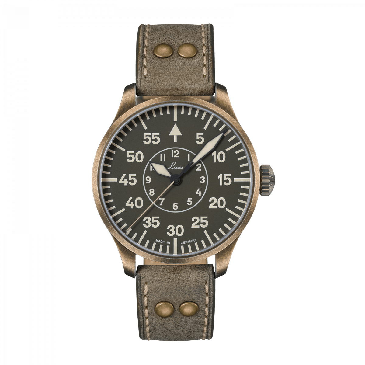 Pilot Watches BASIC by Laco Watches | Model Aachen oliv 42