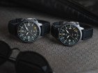 Pilot Watches Special Models by Laco Watches | Model FRANKFURT GMT SCHWARZ