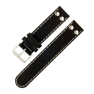 Pilot strap black XL 22 mm