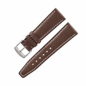  Leather strap dark brown