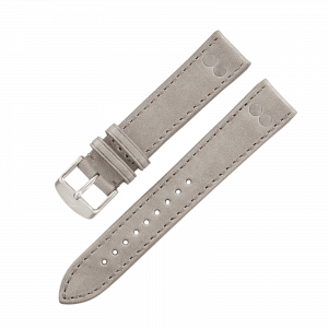 Watch Straps Leather strap grey