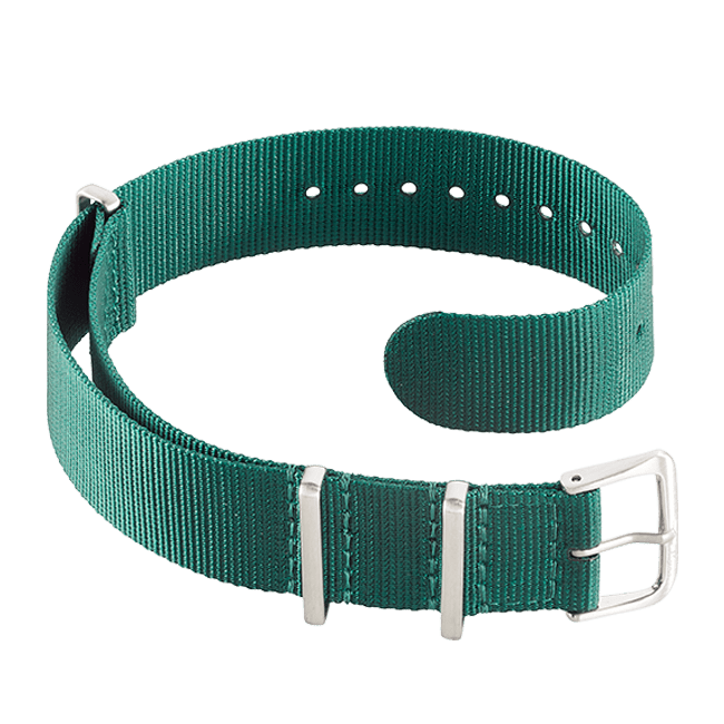 Watch Straps Nato strap green 20 mm