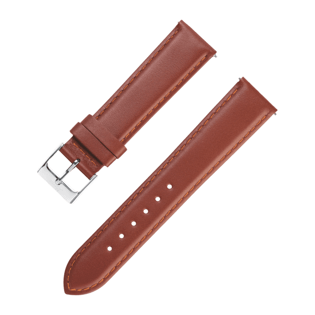 Leatherstrap brown 20 mm