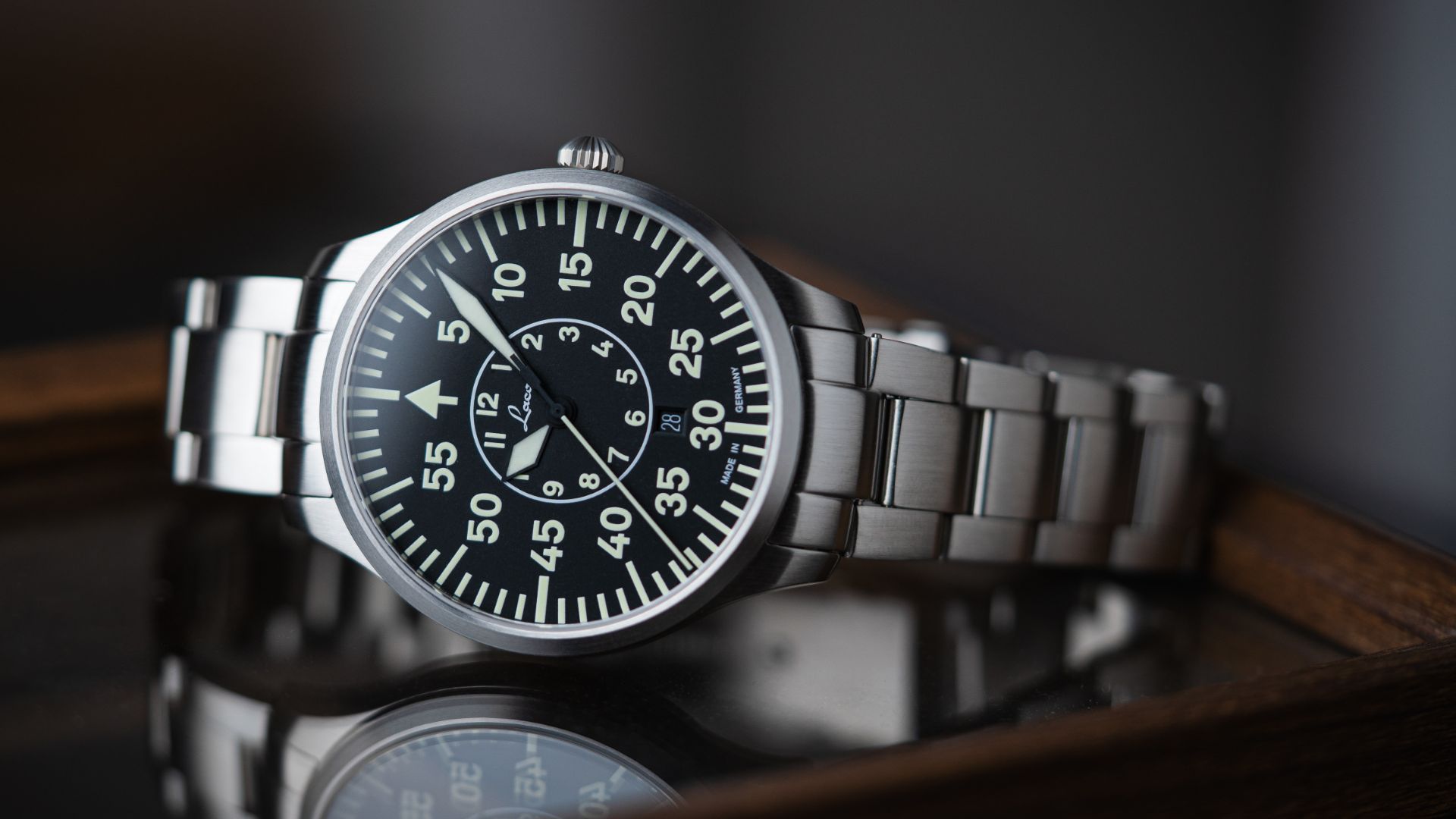 有名なブランド Pilot Watches MB 40 Zürich.2.D Model | Watches Laco by BASIC 時計