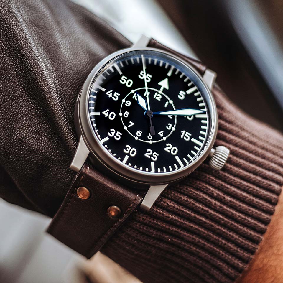 Laco Pilot Watch Original Replika 55