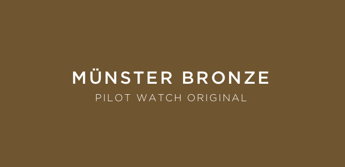 Laco Pilot Watch Original Münster Bronze