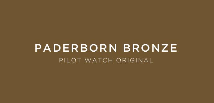 Laco Pilot Watch Original Paderborn Bronze