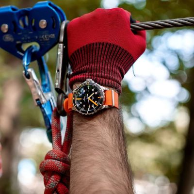 SQUAD WATCHES - MODEL MOJAVE.RB

As one of the scorpion watches this one also consists of a solid stainless steel case and domed anti-reflective sapphire crystal. Minute and second hand of this watch are filled with Superluminova orange which perfectly fits the rupper strap.

@laco1925 #laco #laco1925 #lacowatch #watchfam  #watch #einsatzuhr #outdoor #uhren #action #time #watchfam #squadwatch #watchgeek #outdooractivity #lacoproduct #watchesofinstagram #watchesoftheday  #watchcollection #watches #fit #sports #squad #madeingermany